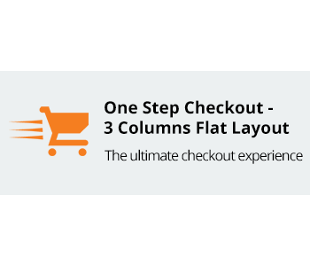 One Step Checkout - 3 Columns Flat Layout