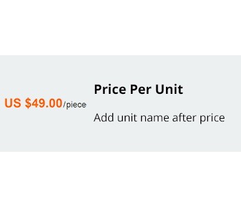 CS-Cart Price Per Unit Addon