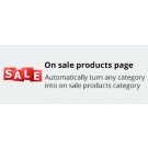 On sale products page