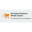 One Step Checkout - Simple Layout