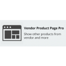 Vendor Product Page Pro
