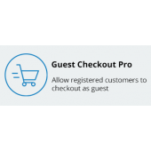 Guest Checkout Pro - Allow registered customers to checkout as guest