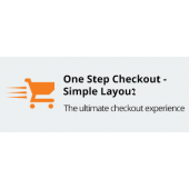 One step checkout - Simple Layout